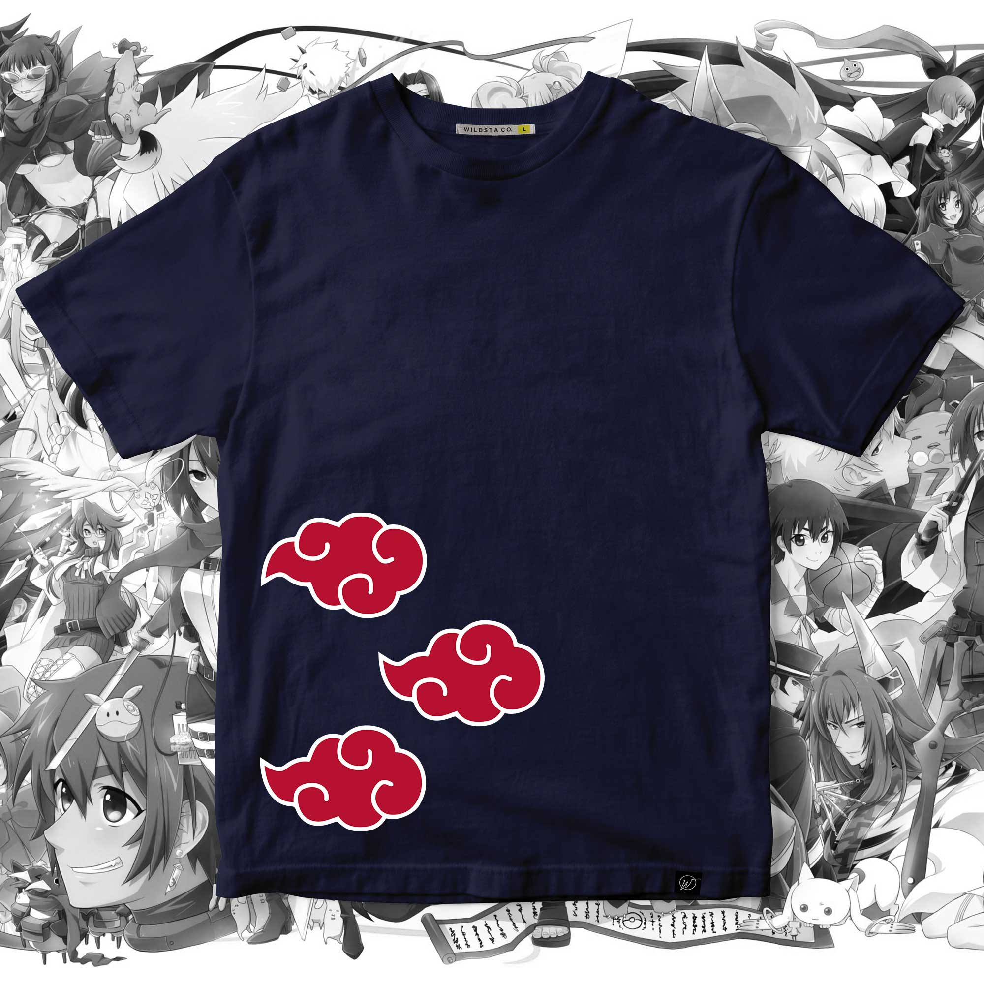 Akatsuki Side Logo Printed T-shirt - Wildsta India