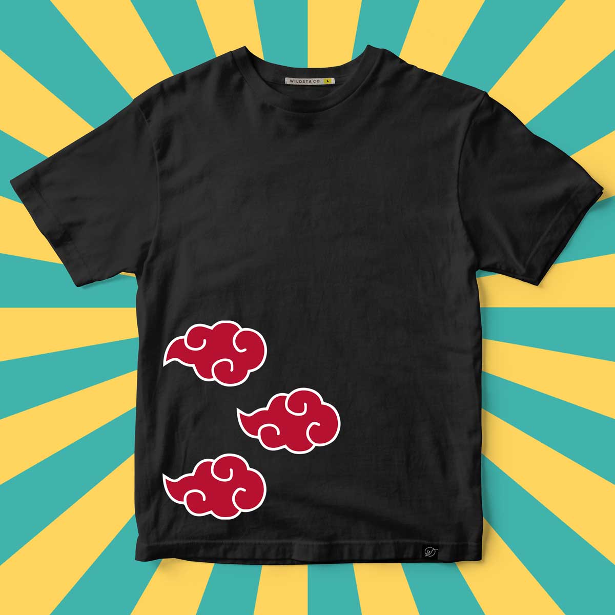 Akatsuki Side Logo Printed T-shirt - Wildsta India