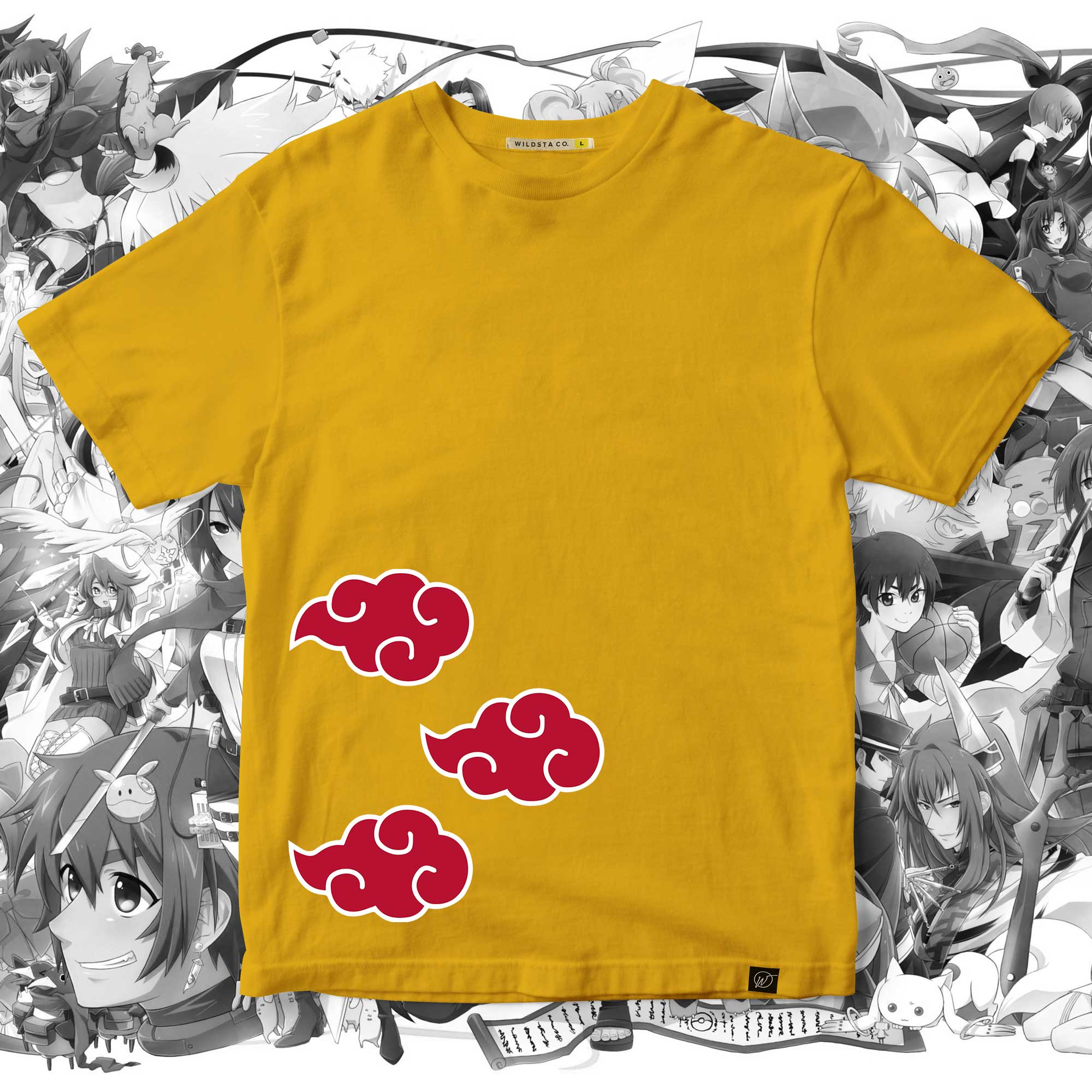 Akatsuki Side Logo Printed T-shirt - Wildsta India