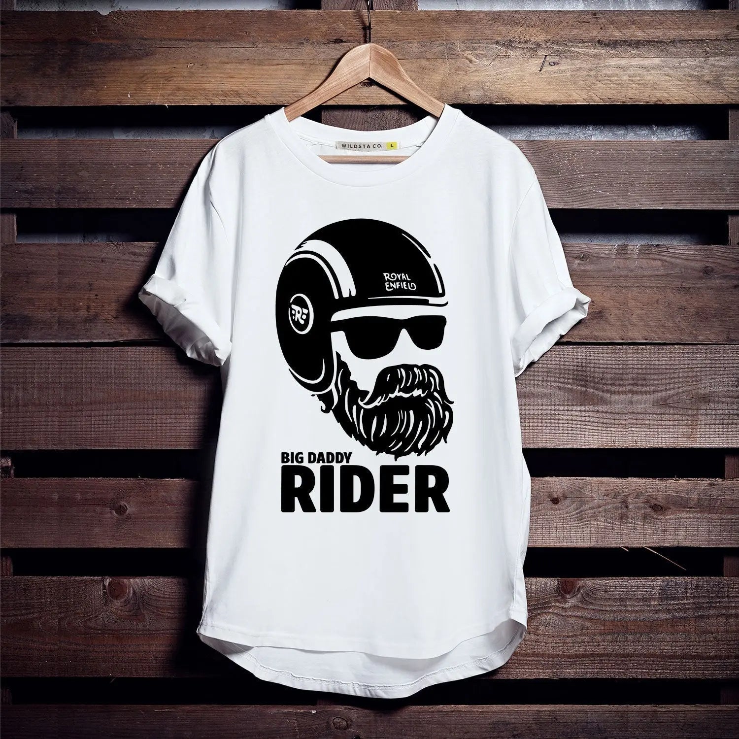 Big Daddy Royal Enfield Rider T-Shirt - Wildsta India