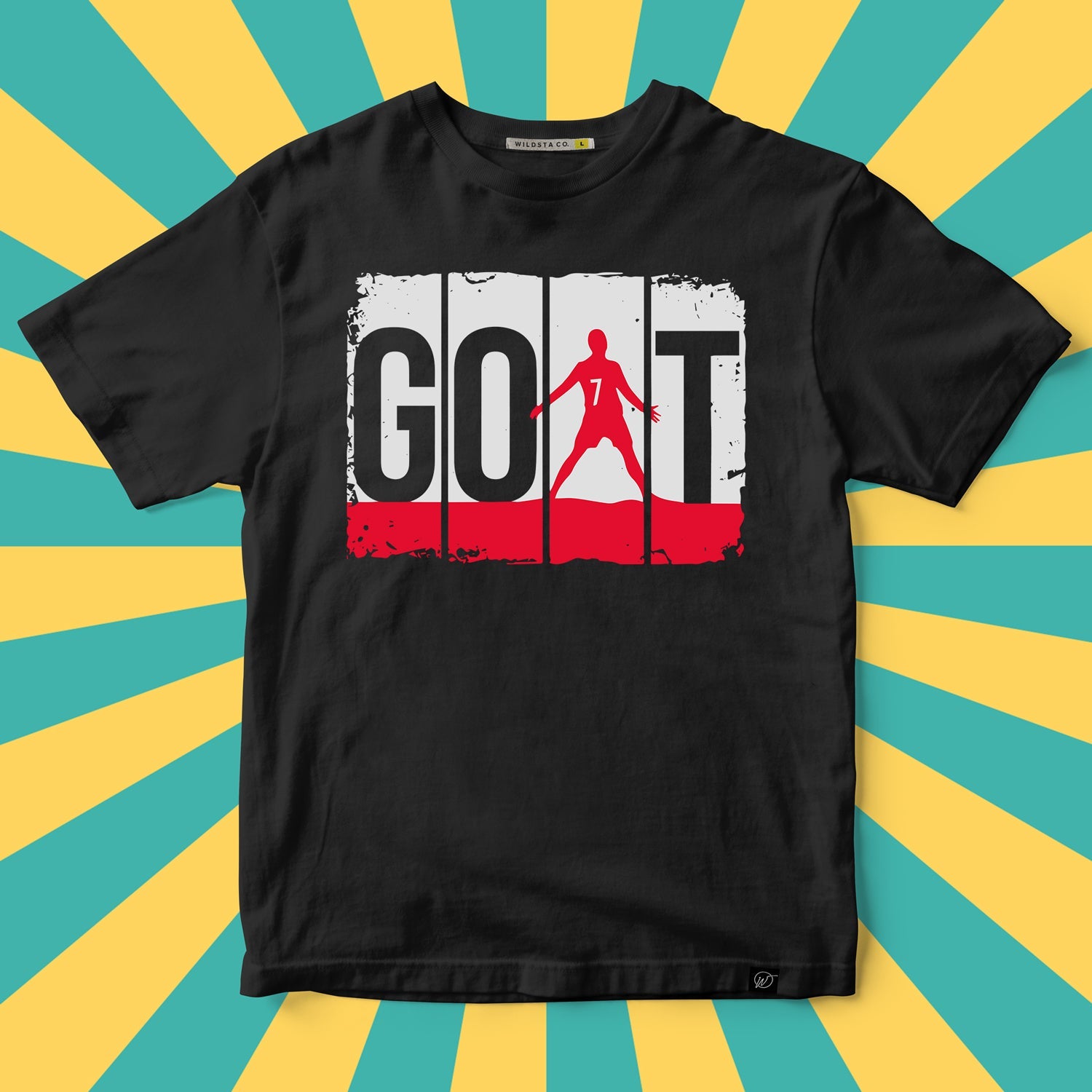 Cristiano Ronaldo G.O.A.T Combo T-Shirts - Wildsta India