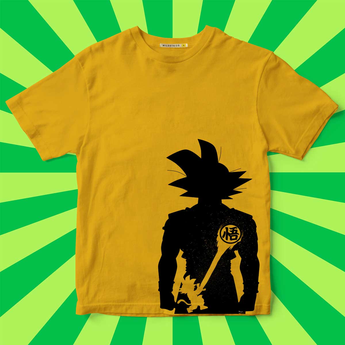 Goku Side Print - Wildsta India