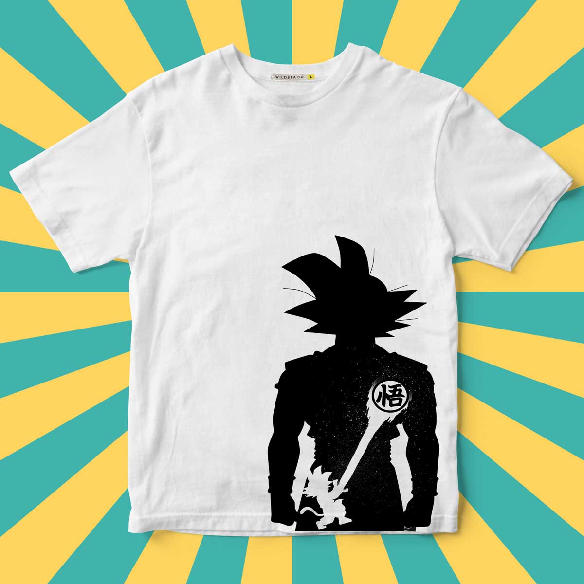 Goku Side Print - Wildsta India