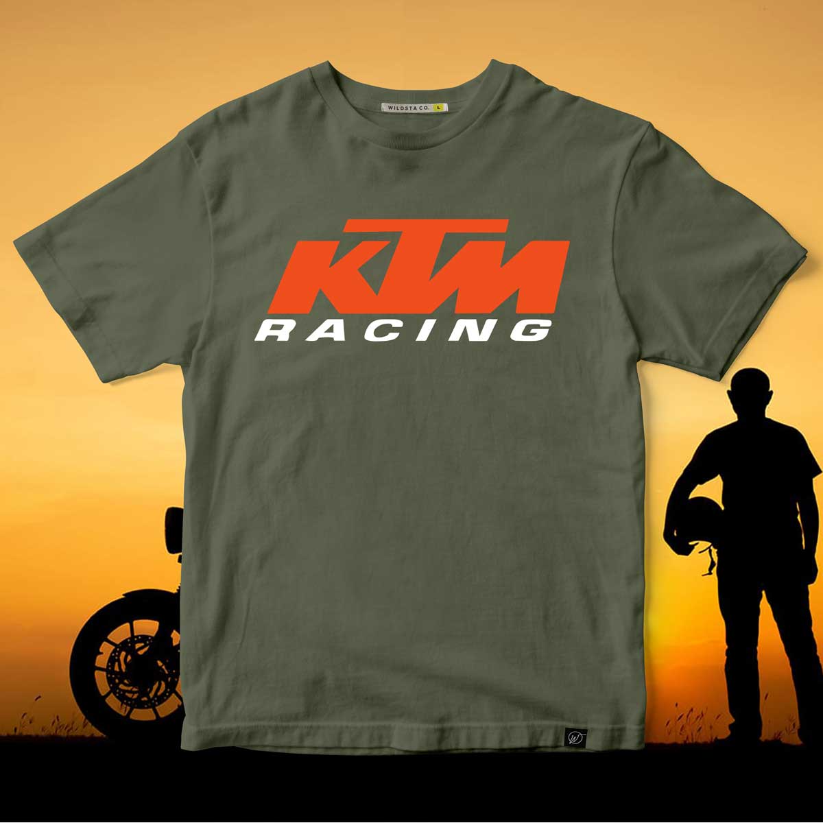 KTM Racing Printed Tshirt - Wildsta India