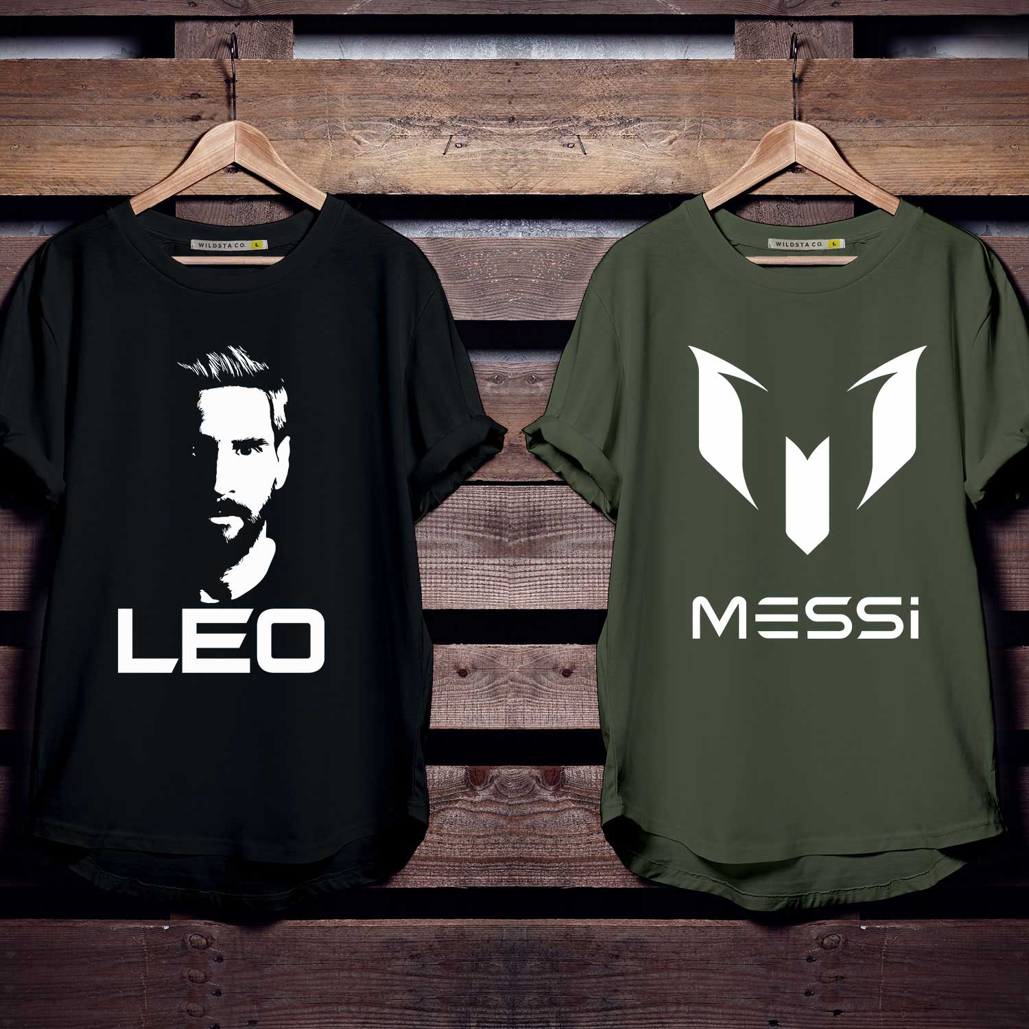 Leo Messi Logo Combo Of T-shirts - Wildsta India