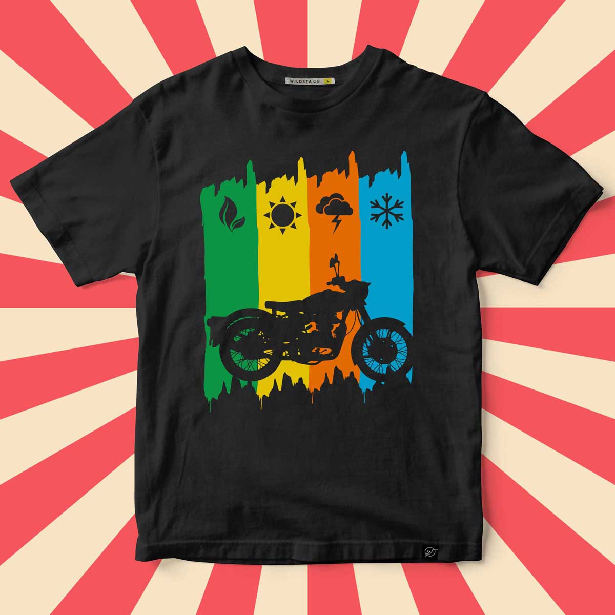 RE Bullet ladakh Addition T-Shirt - Wildsta India