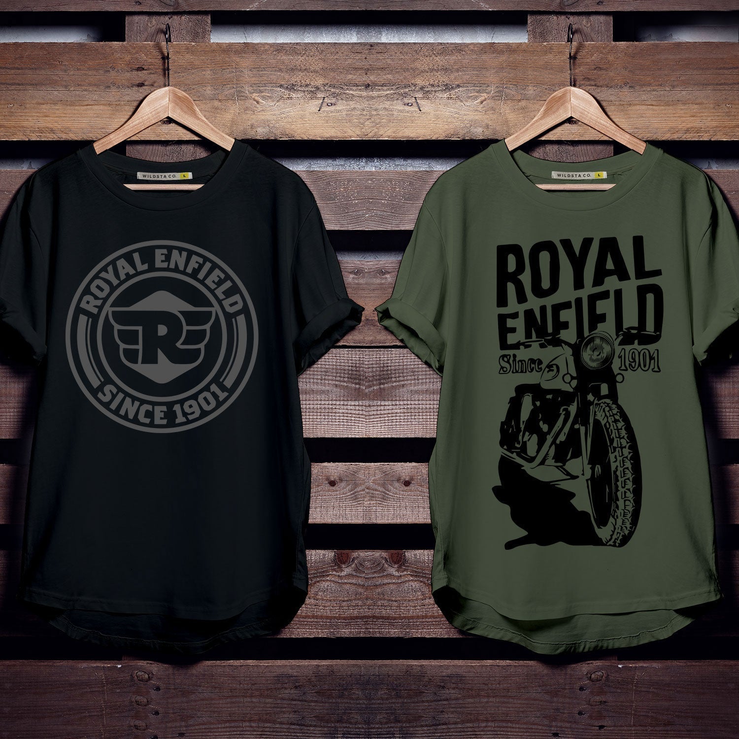 Royal Enfield Since-1901 Combo Tees - Wildsta India