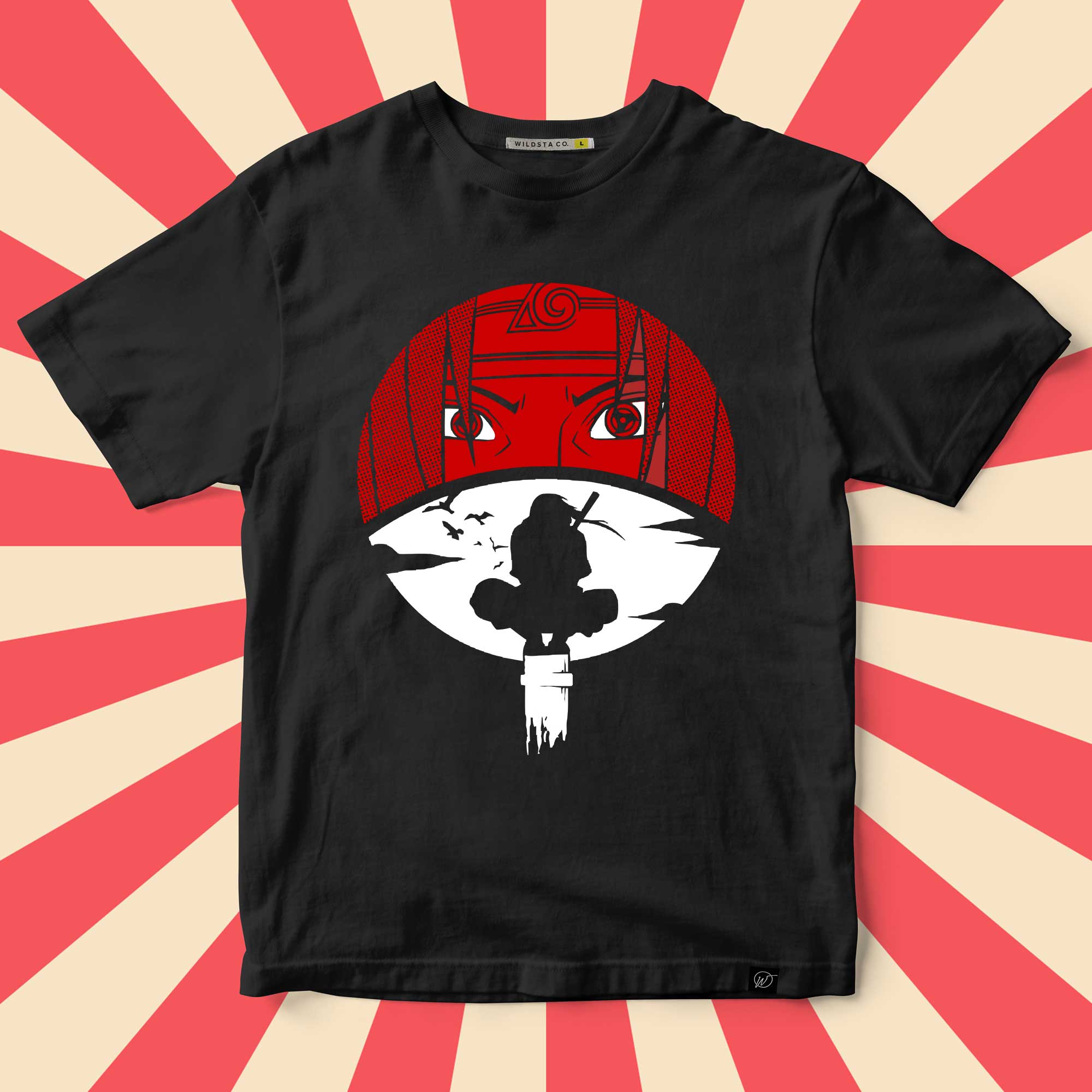 Itachi & Naruto Anime Series Combo T-Shirts Wildsta India